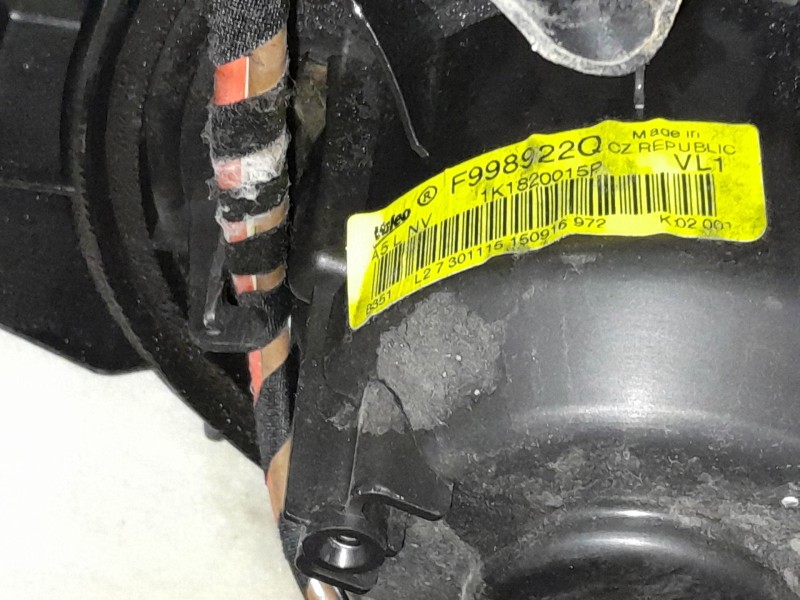 Recambio de ventilador calefaccion para volkswagen tiguan trend referencia OEM IAM   