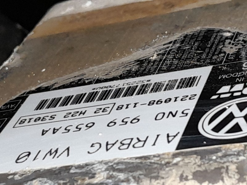 Recambio de kit airbag para volkswagen tiguan trend referencia OEM IAM   