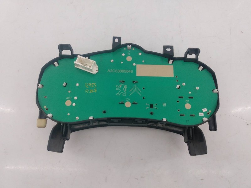 Recambio de cuadro instrumentos para peugeot 207 sport referencia OEM IAM A2C53065549  E3-B2-36-4