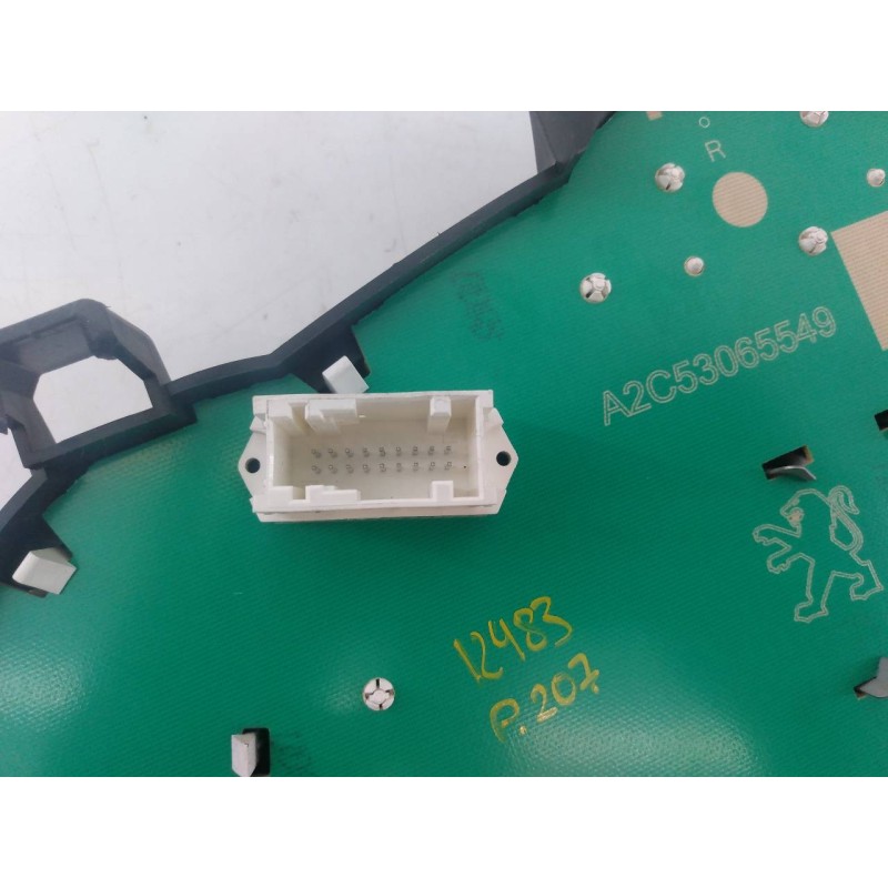 Recambio de cuadro instrumentos para peugeot 207 sport referencia OEM IAM A2C53065549  E3-B2-36-4