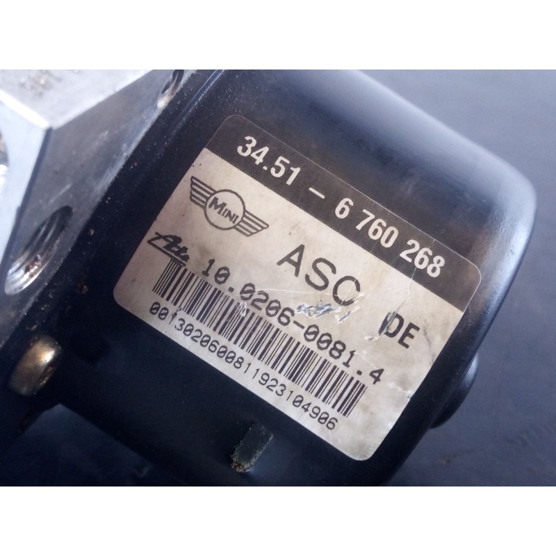 Recambio de abs para bmw mini (r50,r53) cooper referencia OEM IAM 6760268 6760269 