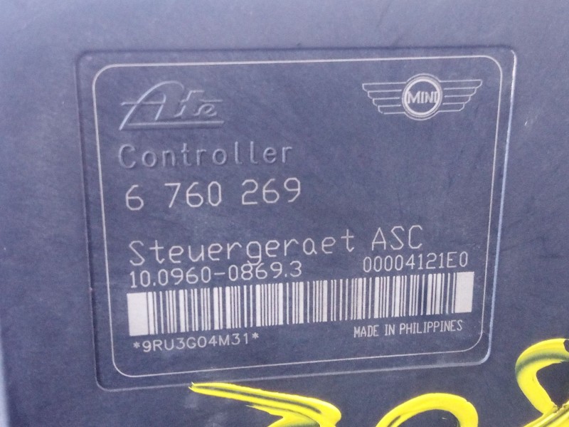 Recambio de abs para bmw mini (r50,r53) cooper referencia OEM IAM 6760268 6760269 