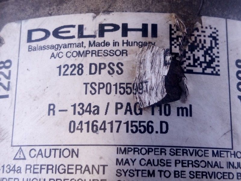 Recambio de compresor aire acondicionado para audi a4 berlina (8e) 2.0 tdi referencia OEM IAM TSP015599T  