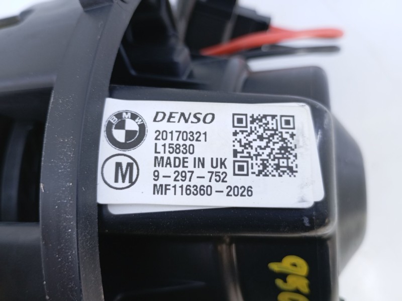 Recambio de ventilador calefaccion para mini mini 5-trg. (f55) cooper d referencia OEM IAM 9297752 20170321 