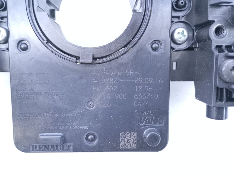 Recambio de anillo airbag para renault kadjar zen referencia OEM IAM   