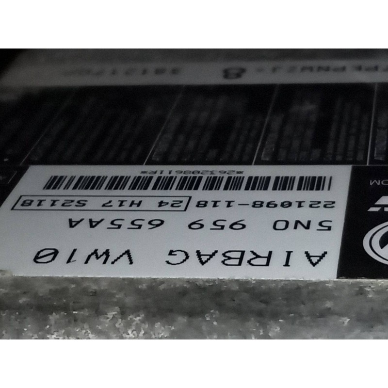 Recambio de kit airbag para volkswagen tiguan trendline plus referencia OEM IAM 5N0959655AA 221098118 E1-B6-39-1