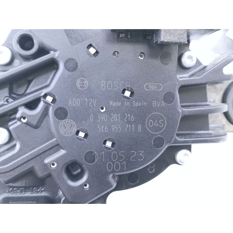 Recambio de motor limpia trasero para volkswagen polo (6r1) trend referencia OEM IAM 5K6955711B  