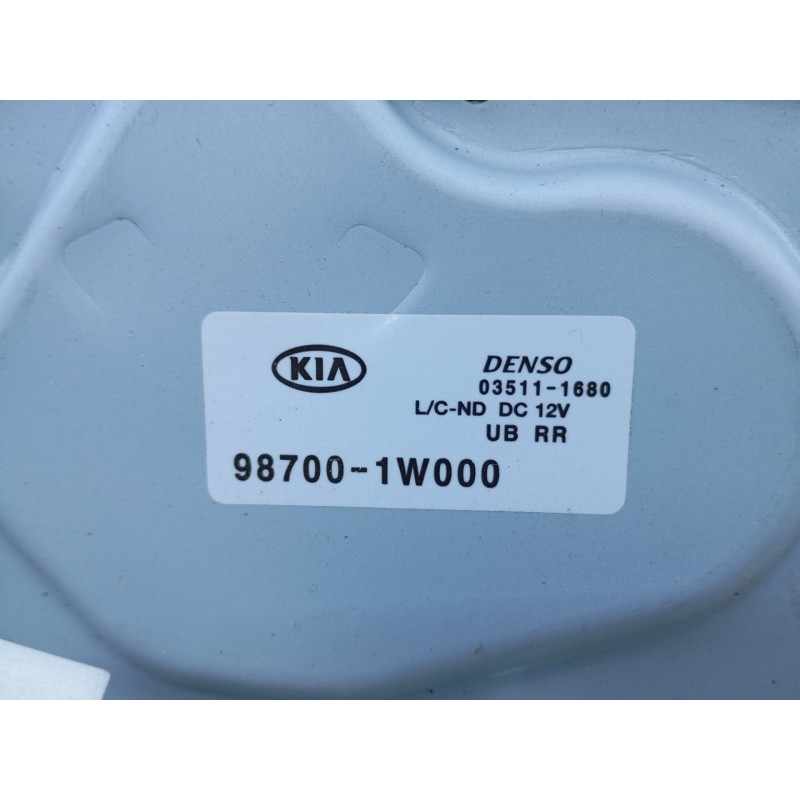 Recambio de motor limpia trasero para kia rio concept referencia OEM IAM 987001W000  