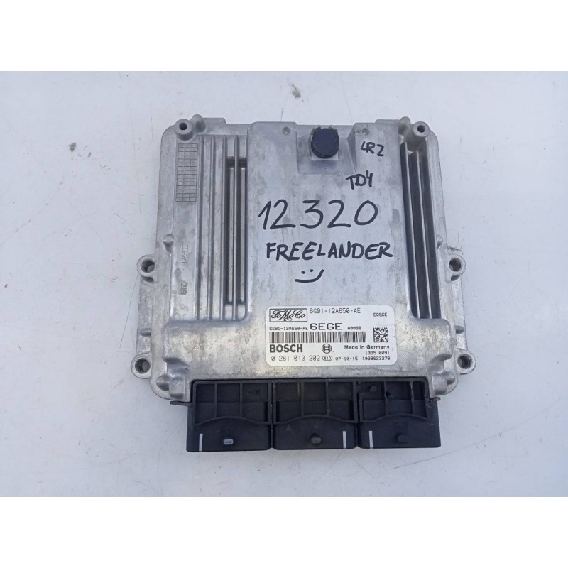 Recambio de centralita motor uce para land rover freelander (lr2) td4 e referencia OEM IAM 6G9112A650AE 0281013202 