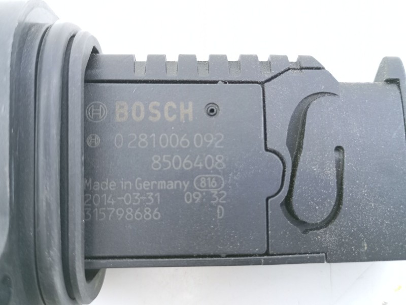 Recambio de caudalimetro para bmw serie 1 lim. (f20) 116d referencia OEM IAM 8506408 0281006092 
