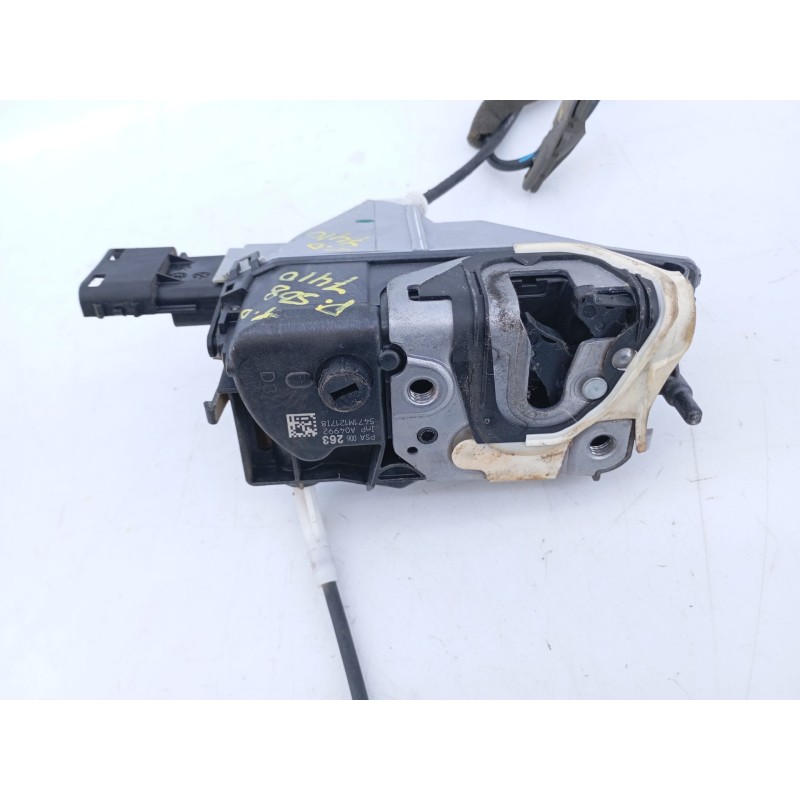 Recambio de cerradura puerta trasera derecha para peugeot 508 active referencia OEM IAM 9800626380  