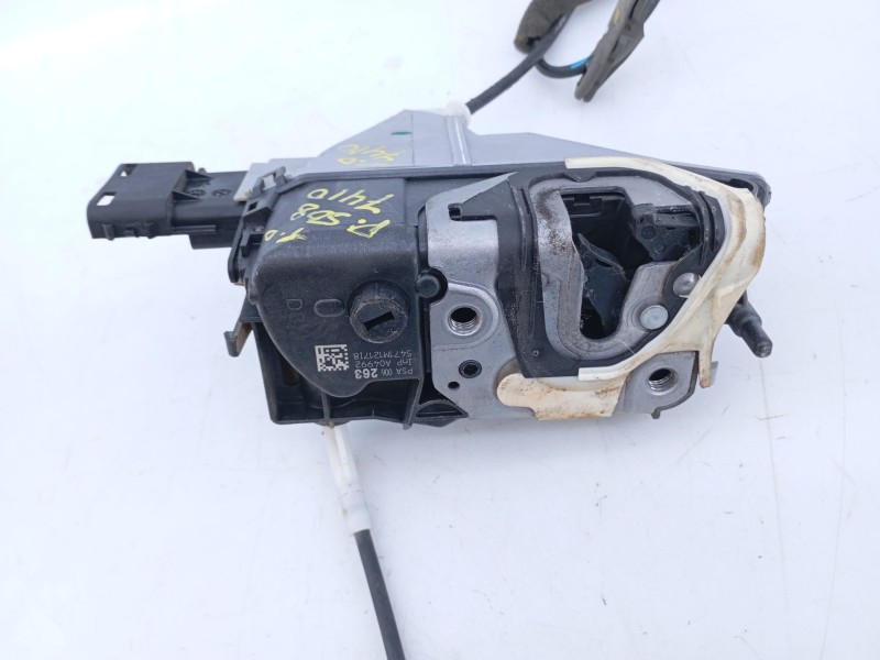 Recambio de cerradura puerta trasera derecha para peugeot 508 active referencia OEM IAM 9800626380  