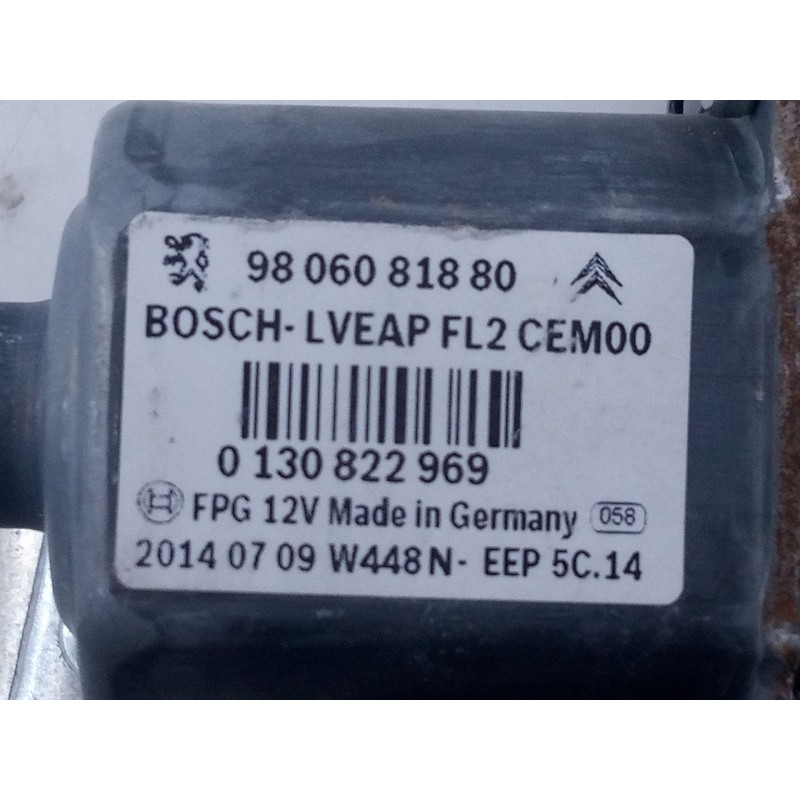 Recambio de elevalunas delantero izquierdo para peugeot 208 active referencia OEM IAM   