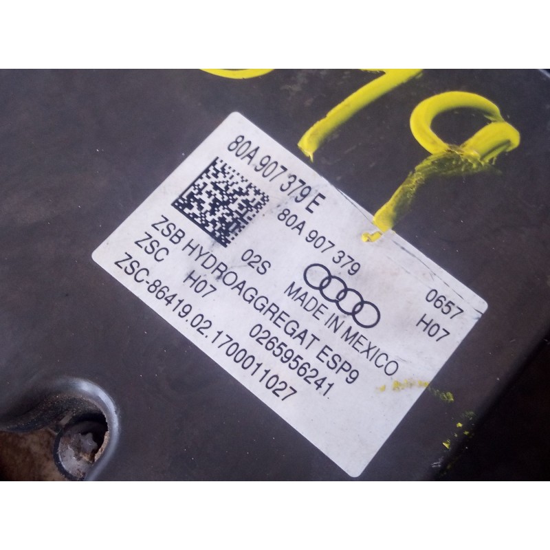 Recambio de abs para audi q5 (fyb) tdi quattro referencia OEM IAM 80A614517E  