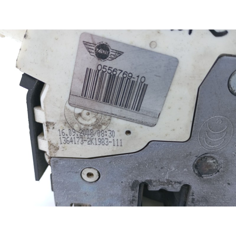 Recambio de cerradura puerta delantera derecha para bmw mini (r56) cooper d referencia OEM IAM 055676910  