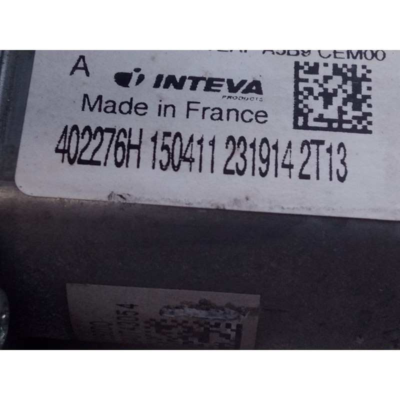Recambio de elevalunas delantero derecho para citroen c4 lim. business referencia OEM IAM 402276H150411 2319142T13 