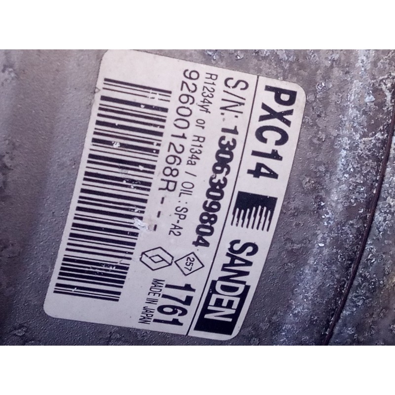 Recambio de compresor aire acondicionado para renault megane iv grandtour life referencia OEM IAM   