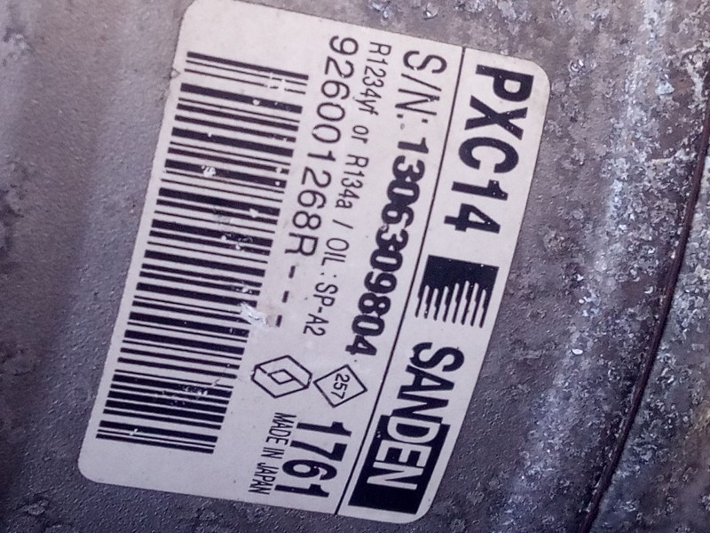 Recambio de compresor aire acondicionado para renault megane iv grandtour life referencia OEM IAM   