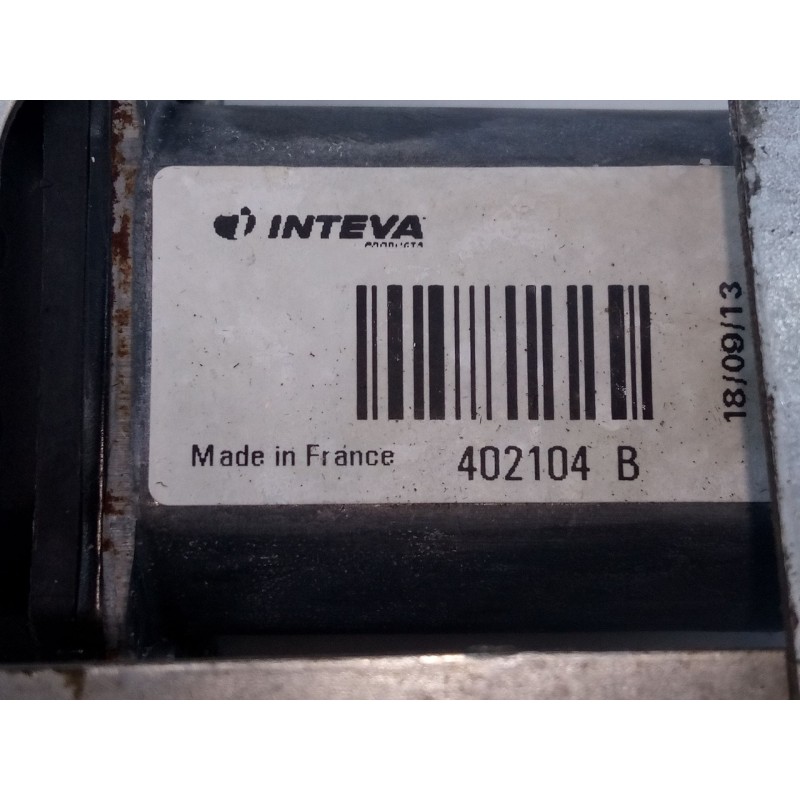 Recambio de elevalunas delantero derecho para peugeot partner kasten confort referencia OEM IAM 402104B  