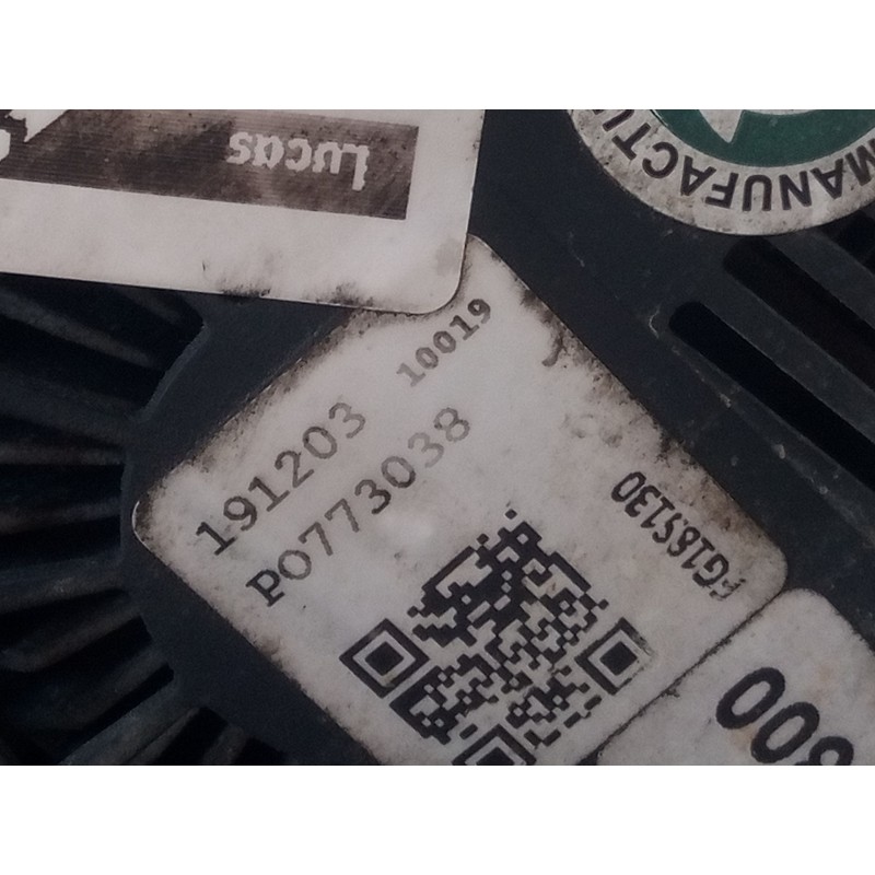 Recambio de alternador para mercedes sprinterii caja cerrada (desde 01.06) 316 referencia OEM IAM   