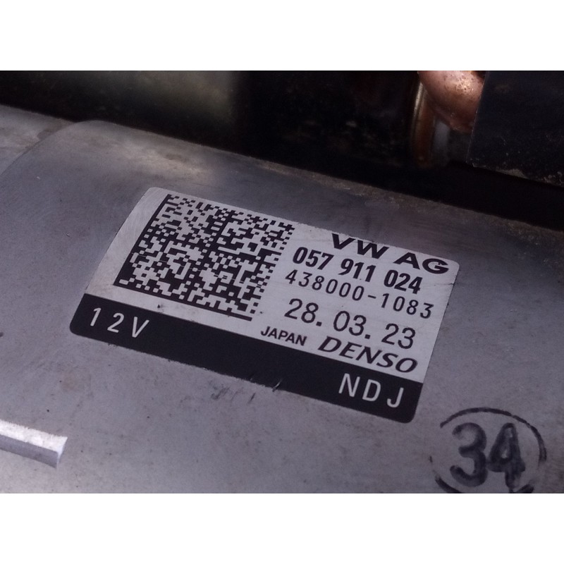 Recambio de motor arranque para volkswagen touareg r-line 4 motion referencia OEM IAM   