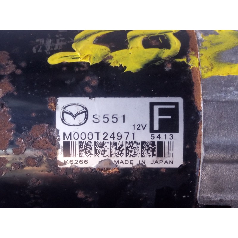 Recambio de motor arranque para mazda cx-3 style referencia OEM IAM   