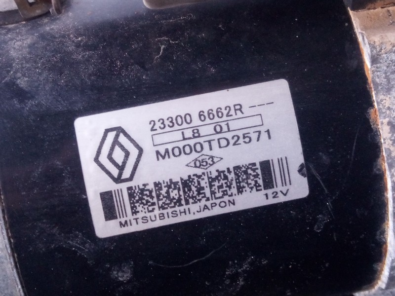 Recambio de motor arranque para renault megane iv grandtour life referencia OEM IAM   