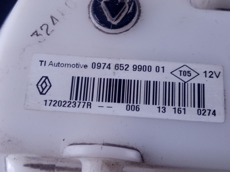 Recambio de aforador para dacia sandero ambiance referencia OEM IAM 172022377R 0974652990001 