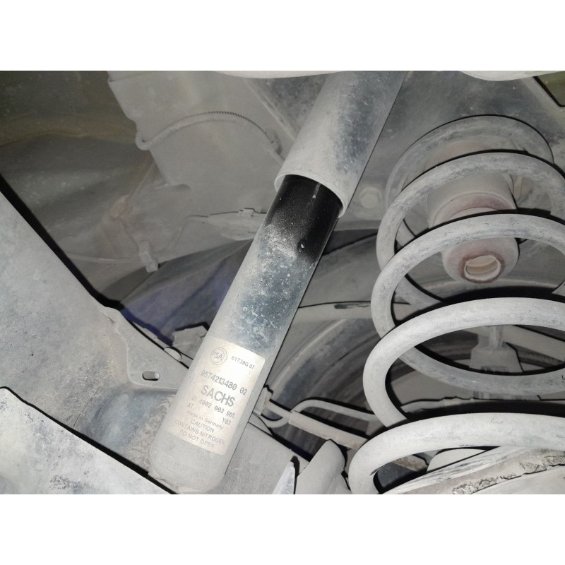 Recambio de amortiguador trasero derecho para peugeot partner tepee 1.6 bluehdi 100 referencia OEM IAM 9674213480  