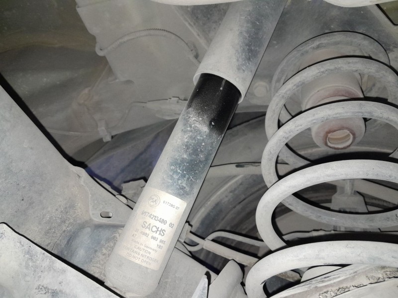 Recambio de amortiguador trasero derecho para peugeot partner tepee 1.6 bluehdi 100 referencia OEM IAM 9674213480  