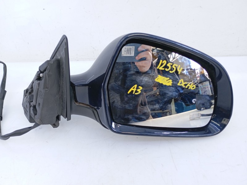 Recambio de retrovisor derecho electrico para audi a3 sportback (8p) 1.6 tdi ambiente referencia OEM IAM   