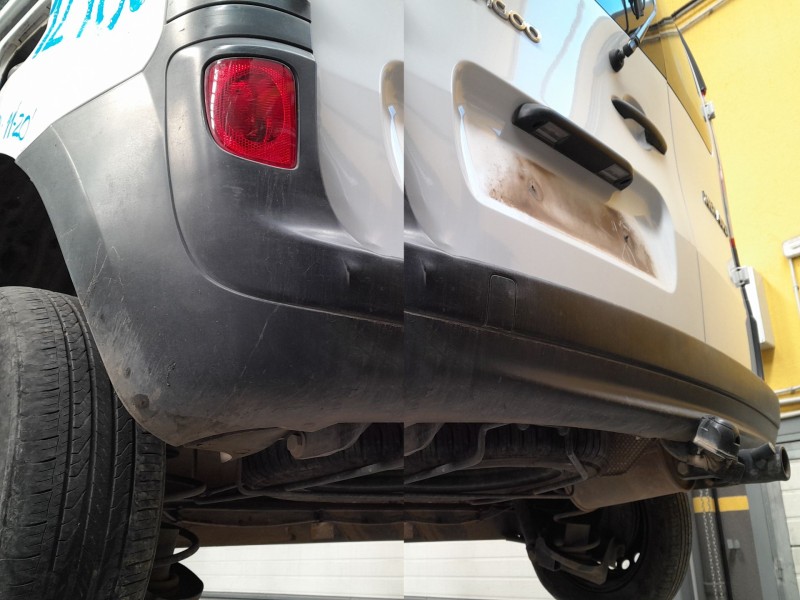 Recambio de paragolpes trasero para renault kangoo expression referencia OEM IAM   