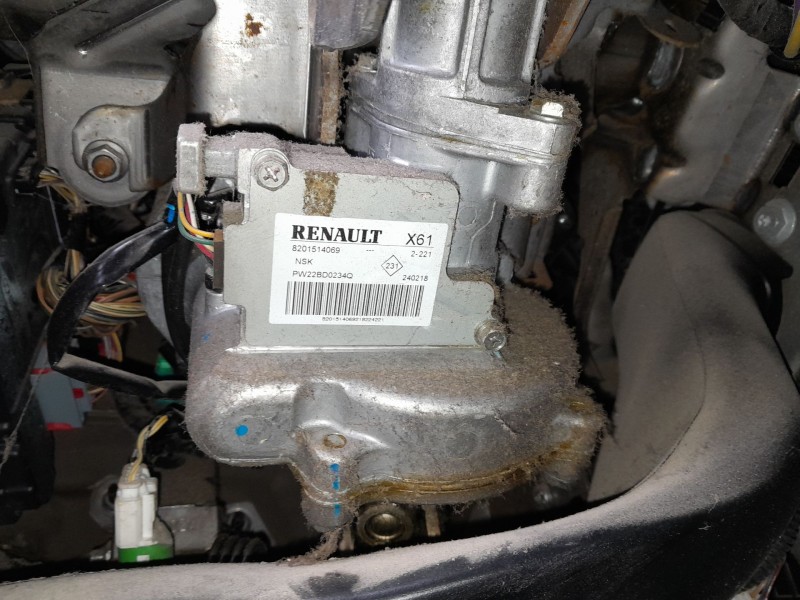 Recambio de columna direccion para renault kangoo expression referencia OEM IAM 8201514069  