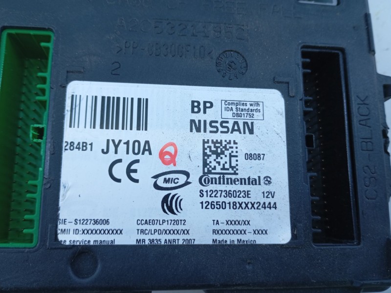 Recambio de modulo electronico para renault koleos dynamique referencia OEM IAM 1265018XXX2444  