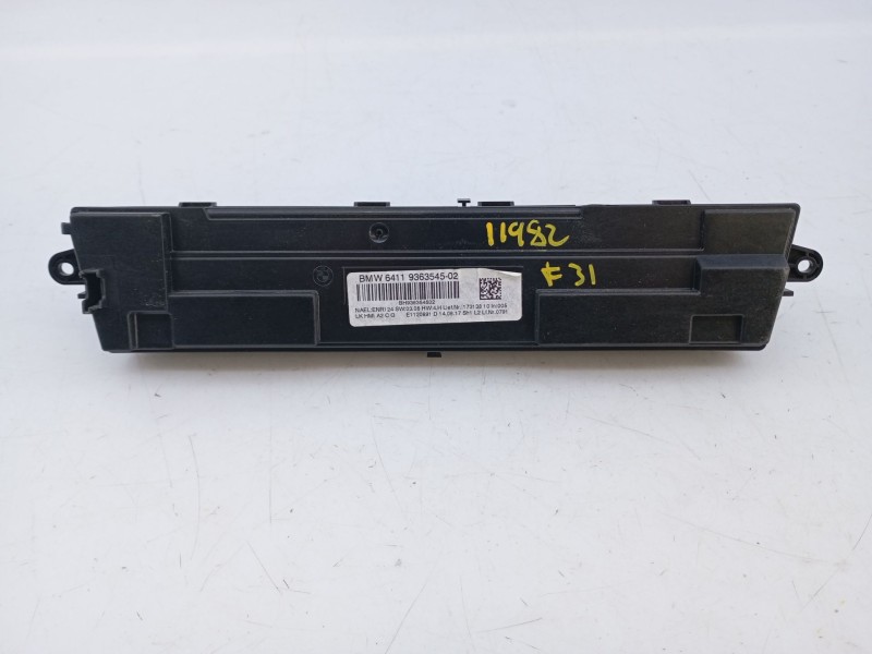 Recambio de mando climatizador para bmw serie 3 touring (f31) 320d efficientdynamics edition referencia OEM IAM 6411936354502  