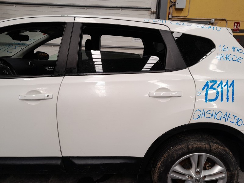 Recambio de puerta trasera izquierda para nissan qashqai qashqai j10 referencia OEM IAM   
