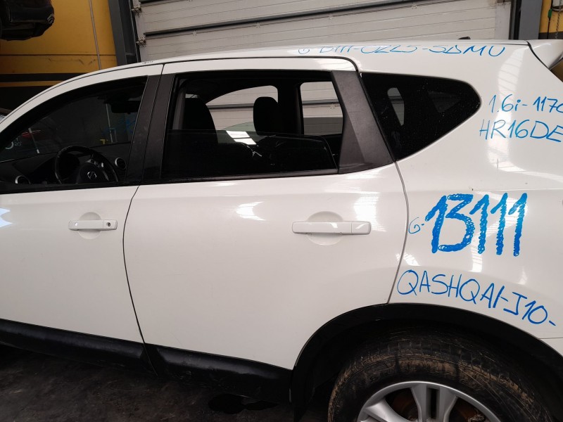 Recambio de puerta trasera izquierda para nissan qashqai qashqai j10 referencia OEM IAM   