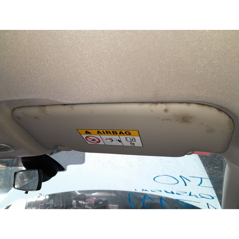 Recambio de parasol derecho para nissan qashqai qashqai j10 referencia OEM IAM   