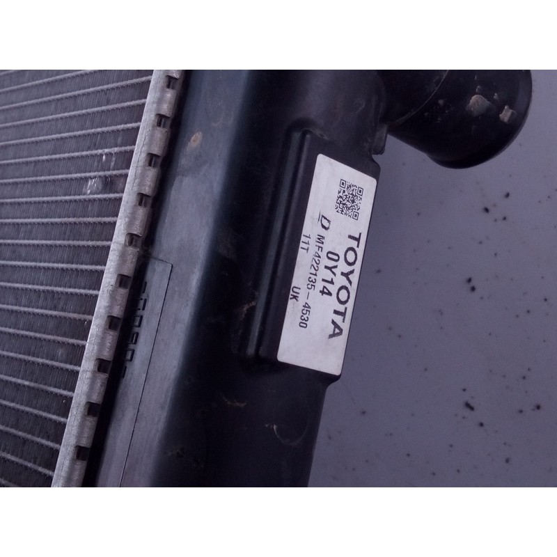Recambio de radiador agua para toyota auris active referencia OEM IAM   