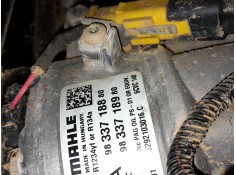 Recambio de compresor aire acondicionado para opel astra l 1.2 dynamic referencia OEM IAM 9833718880   2