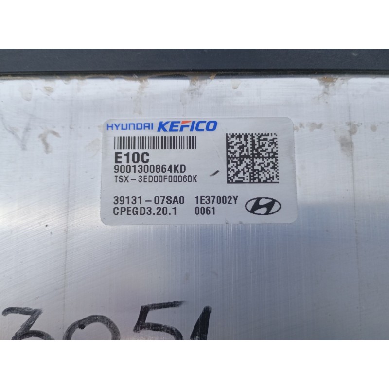 Recambio de centralita motor uce para hyundai kona 2 1.0 tgdi referencia OEM IAM 3913107SA0 1E37002Y 