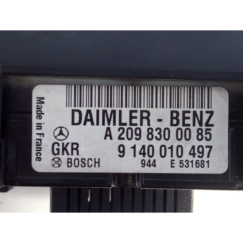 Recambio de mando climatizador para mercedes clase clk (w209) coupe 270 cdi (209.316) referencia OEM IAM   