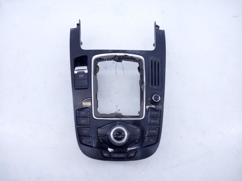 Recambio de consola central para audi a5 cabriolet (8f7) 2.7 tdi referencia OEM IAM 8T0919609F  