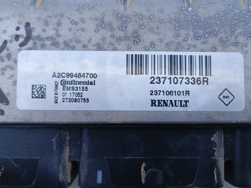 Recambio de centralita motor uce para renault megane iv berlina 5p 1.2 tce energy referencia OEM IAM 237107336R A2C99484700 