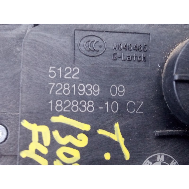 Recambio de cerradura puerta trasera izquierda para bmw serie 2 active tourer (f45) active referencia OEM IAM 7281939 182838 
