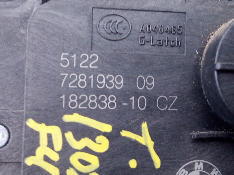 Recambio de cerradura puerta trasera izquierda para bmw serie 2 active tourer (f45) active referencia OEM IAM 7281939 182838 