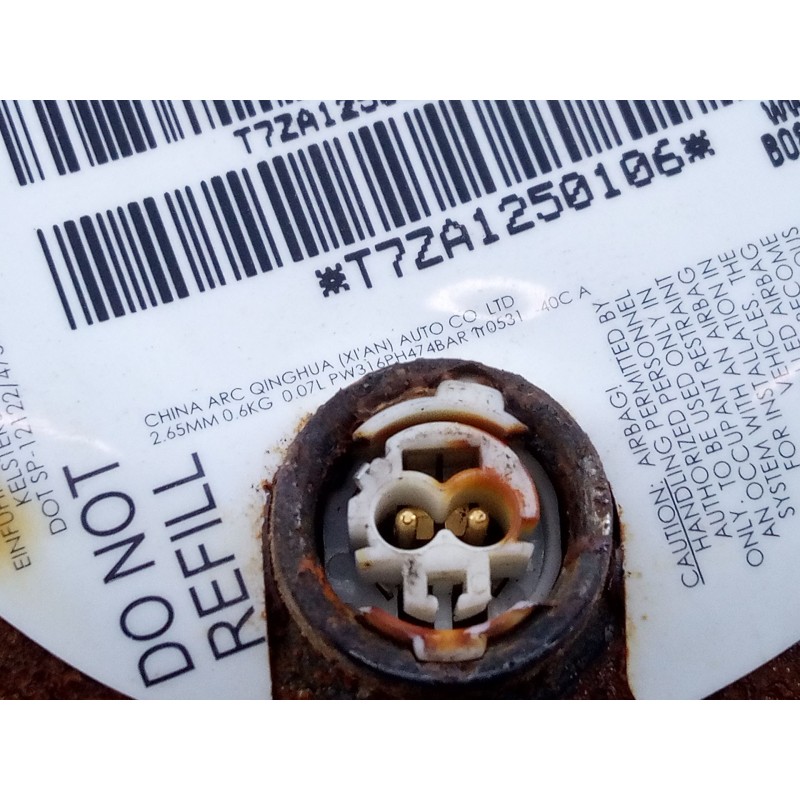 Recambio de airbag delantero derecho para skoda fabia active referencia OEM IAM T7ZA1250106  