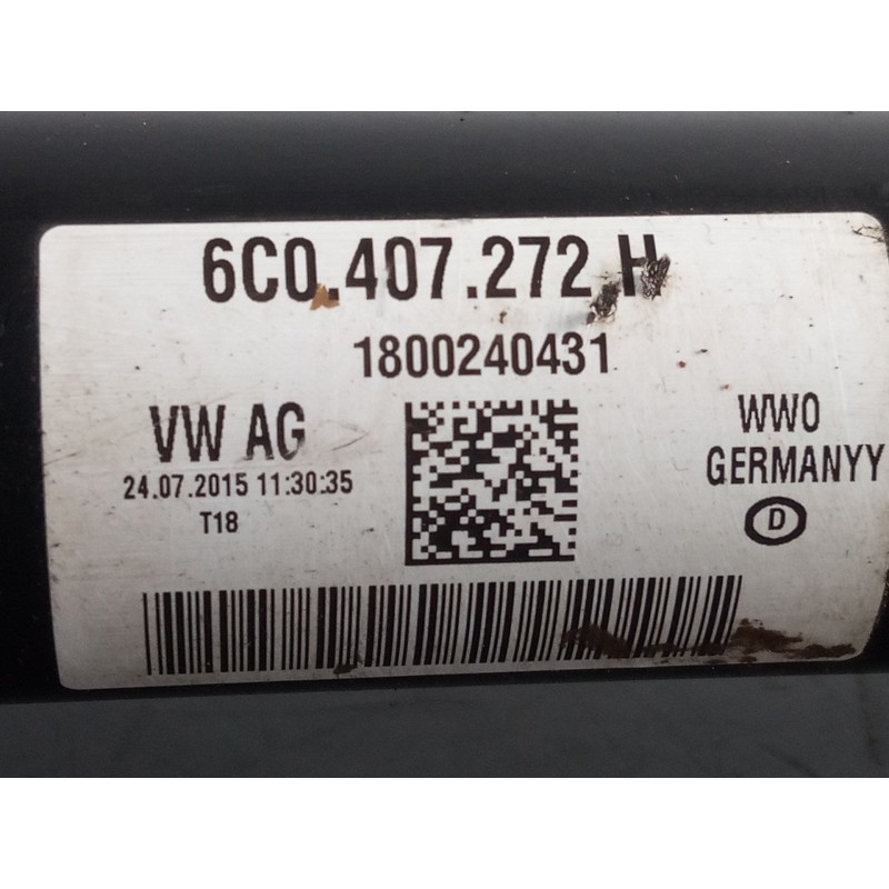 Recambio de transmision delantera derecha para skoda fabia active referencia OEM IAM 6C0407272H  