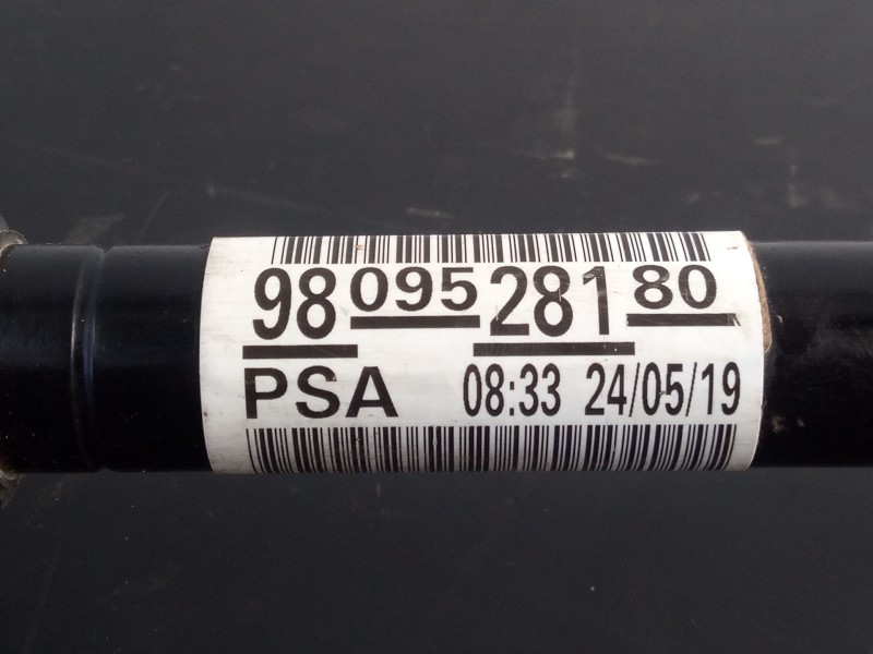 Recambio de transmision delantera derecha para peugeot 308 active bluehdi 130 referencia OEM IAM 9809528180  