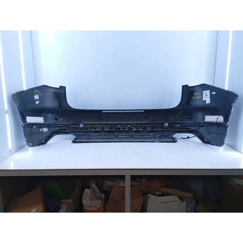 Recambio de paragolpes trasero para volkswagen touareg r-line 4 motion referencia OEM IAM   